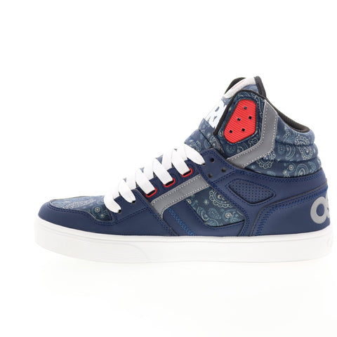 Osiris NYC 83 CLK 1343 2867 Mens Blue Synthetic Skate Inspired Sneakers Shoes