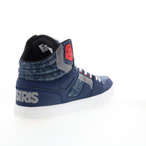 Osiris Clone 1322 2867 Mens Blue Synthetic Skate Inspired Sneakers Shoes