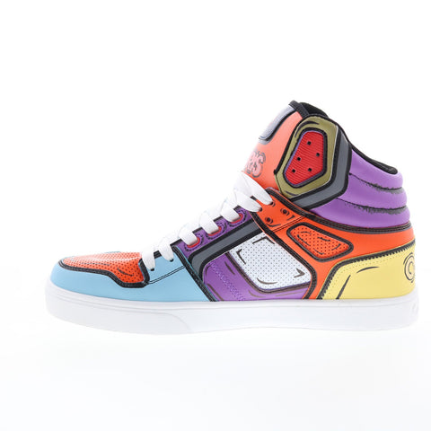 Osiris Clone 1322 2868 Mens Orange Synthetic Skate Inspired Sneakers Shoes