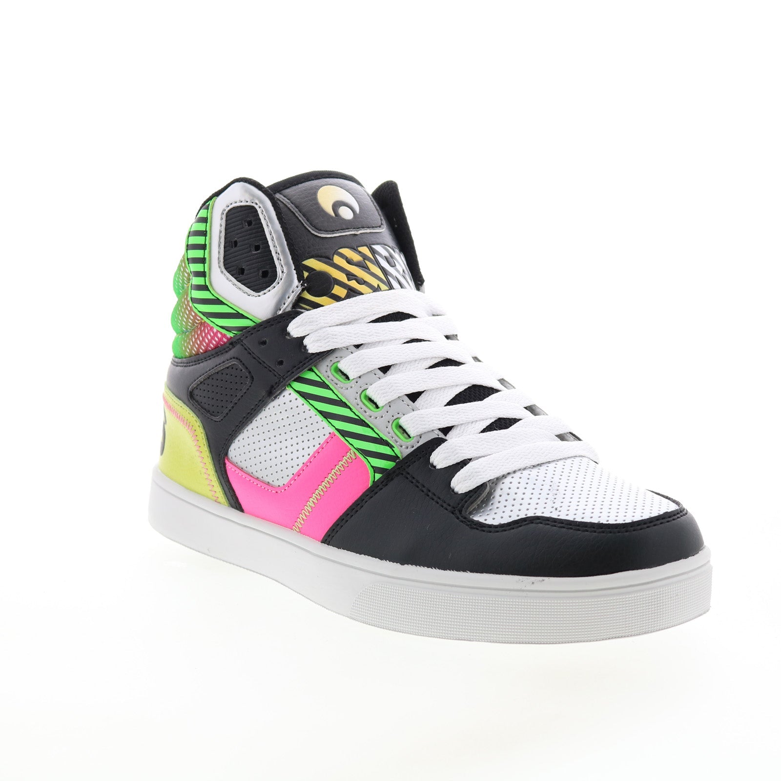 Osiris Clone 1322 2886 Mens Black Synthetic Skate Inspired Sneakers Sh