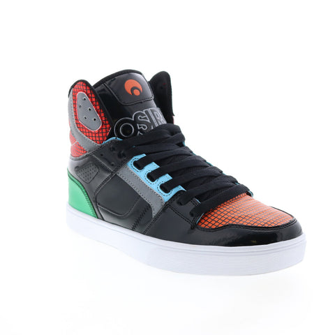 Osiris Clone 1322 773 Mens Black Synthetic Lace Up Skate Sneakers Shoes