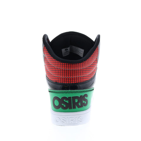 Osiris Clone 1322 773 Mens Black Synthetic Lace Up Skate Sneakers Shoes