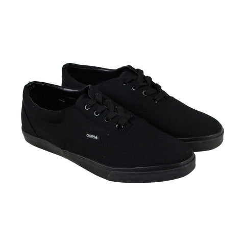 Osiris Sd 1324 1874 Mens Black Canvas Lace Up Skate Sneakers Shoes