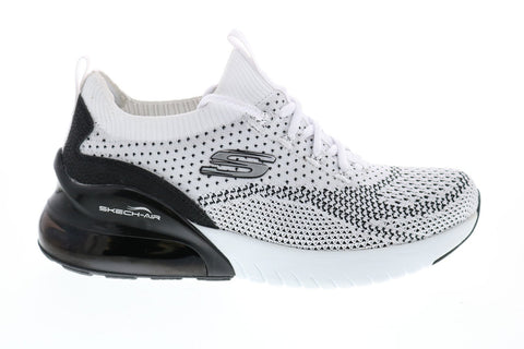 Skechers Skech-Air Stratus 13275 Womens White Canvas Lifestyle Sneakers Shoes