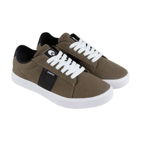 Osiris Rebound VLC 1332 1235 Mens Brown Canvas Low Top Skate Sneakers Shoes