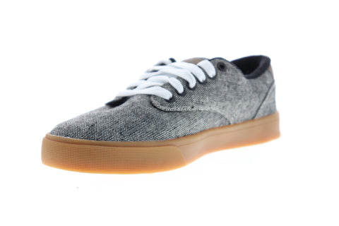 Osiris Slappy VLC 1334 2629 Mens Gray Canvas Low Top Skate Sneakers Shoes