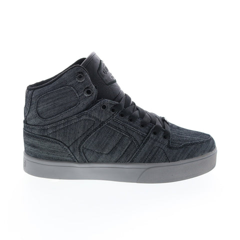 Osiris NYC 83 VLC DCN 1336 2640 Mens Black Canvas Skate Inspired Sneakers Shoes