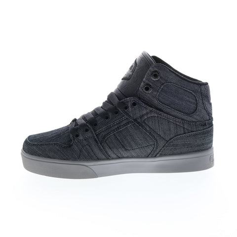 Osiris NYC 83 VLC DCN 1336 2640 Mens Black Canvas Skate Inspired Sneakers Shoes