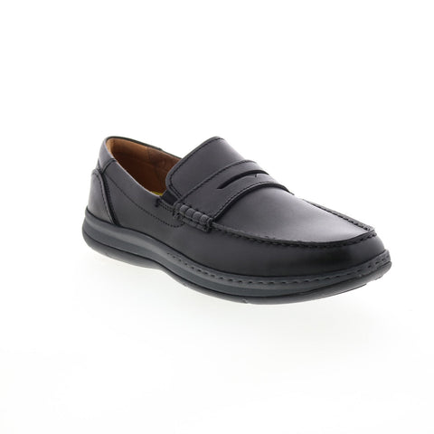 Florsheim Central Penny Mens Black Leather Loafers & Slip Ons Penny Shoes