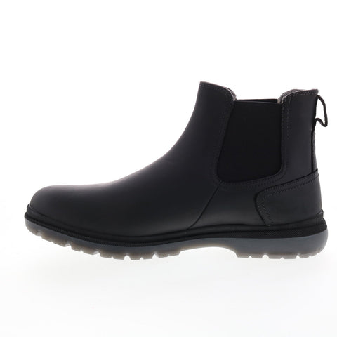 Florsheim Lookout Gore Boot 13395-010-W Mens Black Wide Chelsea Boots