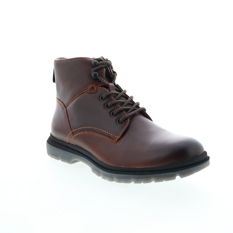 Florsheim Lookout Plain Toe Boot 13396-200-M Mens Brown Casual Dress Boots