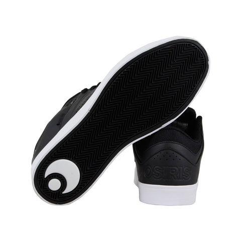 Osiris Techniq Vlc 1342 149 Mens Black Low Top Lace Up Skate Sneakers Shoes