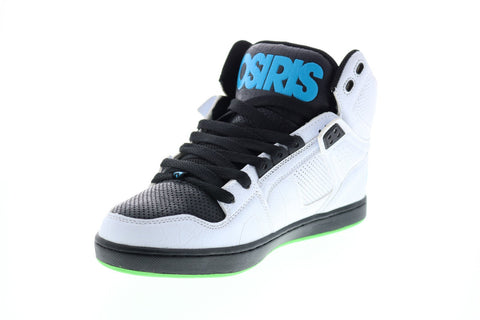 Osiris NYC 83 Clk 1343 1494 Mens White Leather Skate Inspired Sneakers Shoes
