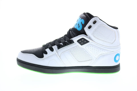 Osiris NYC 83 Clk 1343 1494 Mens White Leather Skate Inspired Sneakers Shoes