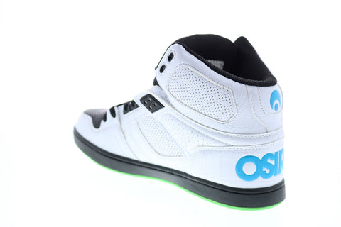 Osiris NYC 83 Clk 1343 1494 Mens White Leather Skate Inspired Sneakers Shoes