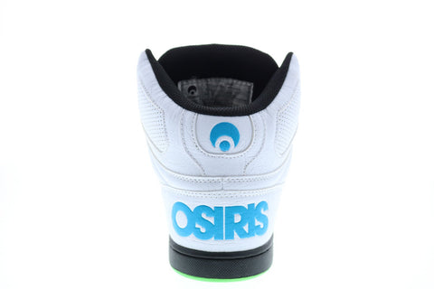 Osiris NYC 83 Clk 1343 1494 Mens White Leather Skate Inspired Sneakers Shoes