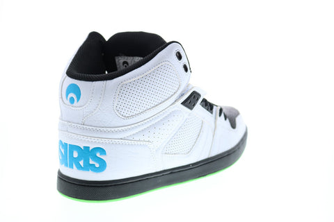 Osiris NYC 83 Clk 1343 1494 Mens White Leather Skate Inspired Sneakers Shoes