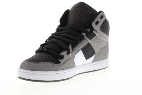 Osiris Nyc 83 Clk 1343 2704 Mens Gray Synthetic Lace Up Athletic Skate Shoes