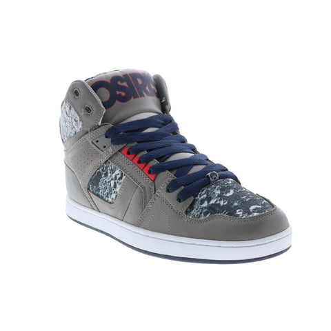 Osiris NYC 83 CLK 1343 2783 Mens Gray Synthetic Skate Sneakers Shoes