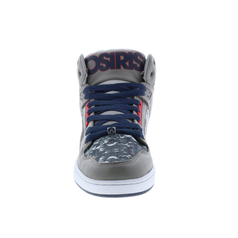 Osiris NYC 83 CLK 1343 2783 Mens Gray Synthetic Skate Sneakers Shoes