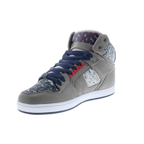 Osiris NYC 83 CLK 1343 2783 Mens Gray Synthetic Skate Sneakers Shoes