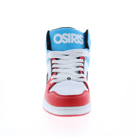 Osiris NYC 83 CLK 1343 2784 Mens Red White Synthetic Skate Sneakers Shoes
