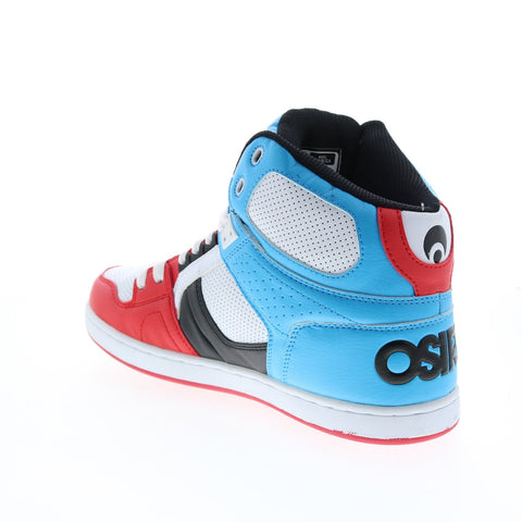 Osiris NYC 83 CLK 1343 2784 Mens Red White Synthetic Skate Sneakers Shoes