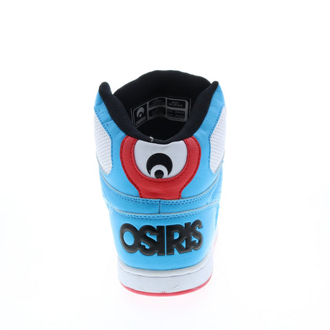 Osiris NYC 83 CLK 1343 2784 Mens Red White Synthetic Skate Sneakers Shoes