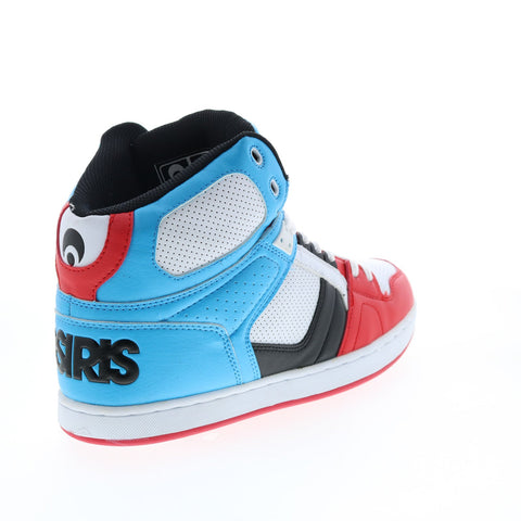 Osiris NYC 83 CLK 1343 2784 Mens Red White Synthetic Skate Sneakers Shoes