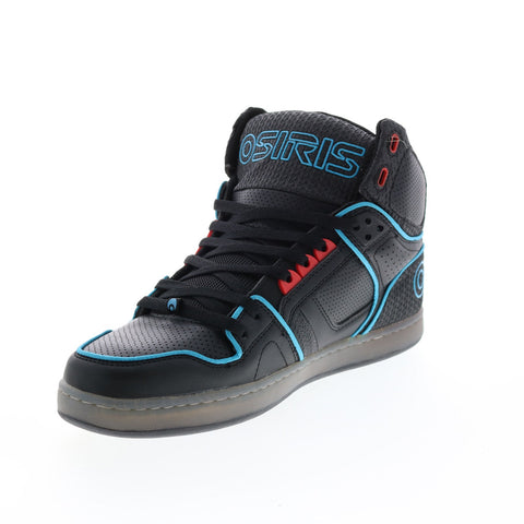 Osiris NYC 83 CLK 1343 2830 Mens Black Synthetic Skate Inspired Sneakers Shoes 