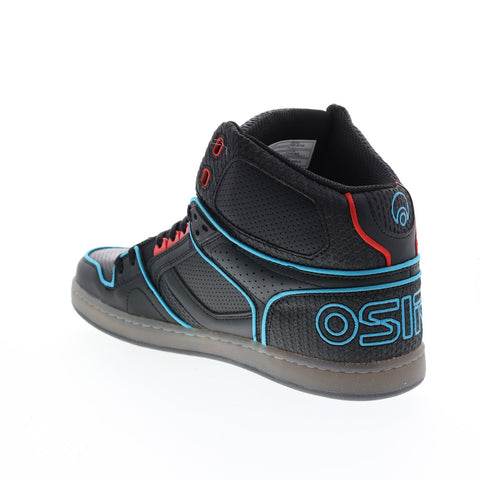 Osiris NYC 83 CLK 1343 2830 Mens Black Synthetic Skate Inspired Sneakers Shoes 