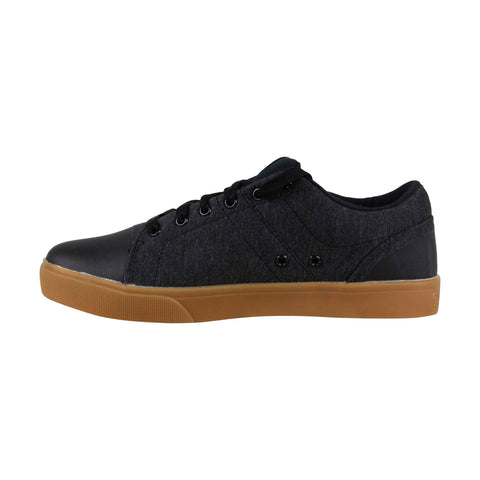 Osiris Turin 1345 119 Mens Black Canvas Lace Up Skate Sneakers Shoes