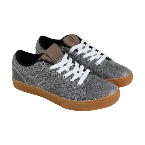 Osiris Turin 1345 2629 Mens Gray Canvas Skate Inspired Sneakers Shoes