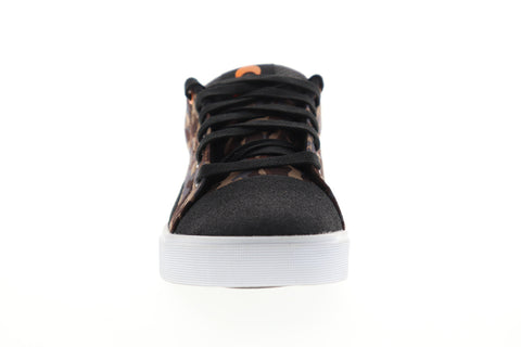Osiris Turin 1345 2655 Mens Black Suede Camouflage Low Top Skate Sneakers Shoes