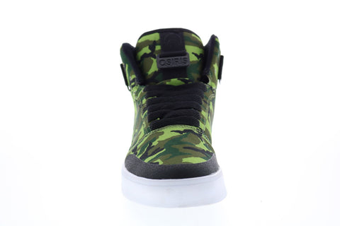 Osiris Cultur 1350 2702 Mens Green Canvas Skate Inspired Sneakers Shoes