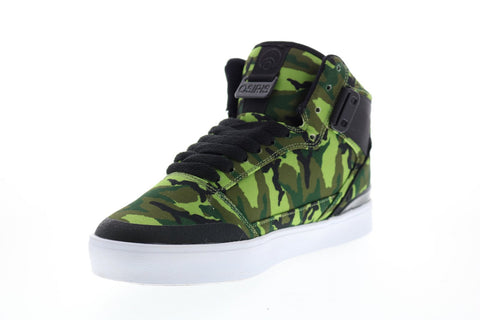 Osiris Cultur 1350 2702 Mens Green Canvas Skate Inspired Sneakers Shoes