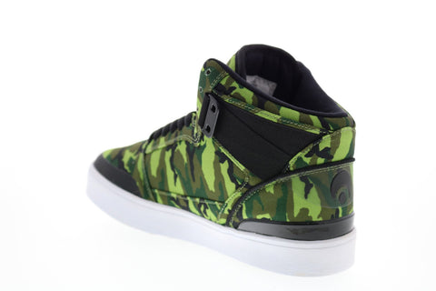 Osiris Cultur 1350 2702 Mens Green Canvas Skate Inspired Sneakers Shoes