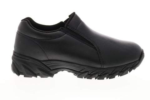 Original Swat Chase Moc 135001 Mens Black Leather Slip On Tactical Boots