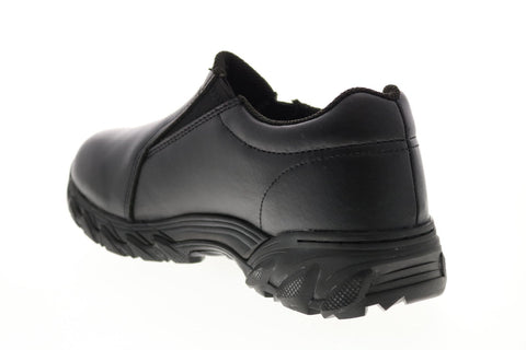Original Swat Chase Moc 135001 Mens Black Leather Slip On Tactical Boots