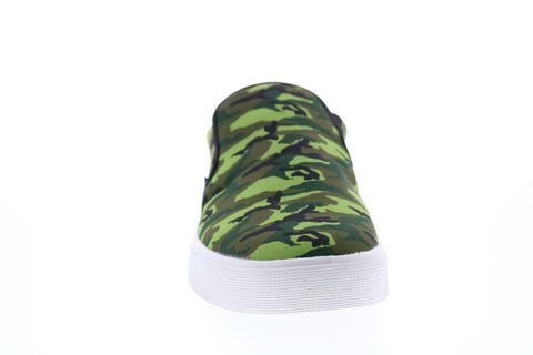 Osiris Jet Set 1351 2702 Mens Green Canvas Skate Inspired Sneakers Shoes