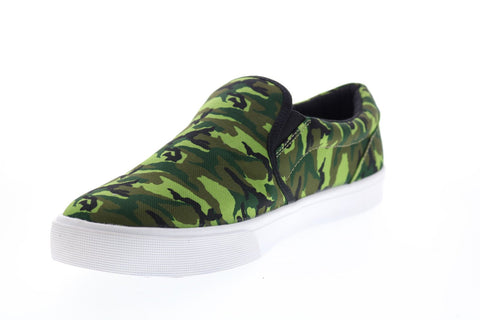 Osiris Jet Set 1351 2702 Mens Green Canvas Skate Inspired Sneakers Shoes