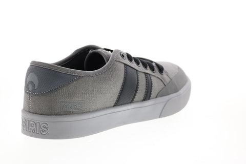 Osiris Kort Vlc 1352 2374 Mens Gray Canvas Skate Inspired Sneakers Shoes
