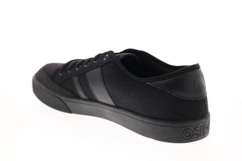 Osiris Kort Vlc 1352 480 Mens Black Canvas Skate Inspired Sneakers Shoes