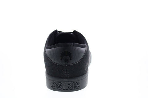 Osiris Kort Vlc 1352 480 Mens Black Canvas Skate Inspired Sneakers Shoes