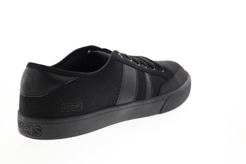 Osiris Kort Vlc 1352 480 Mens Black Canvas Skate Inspired Sneakers Shoes