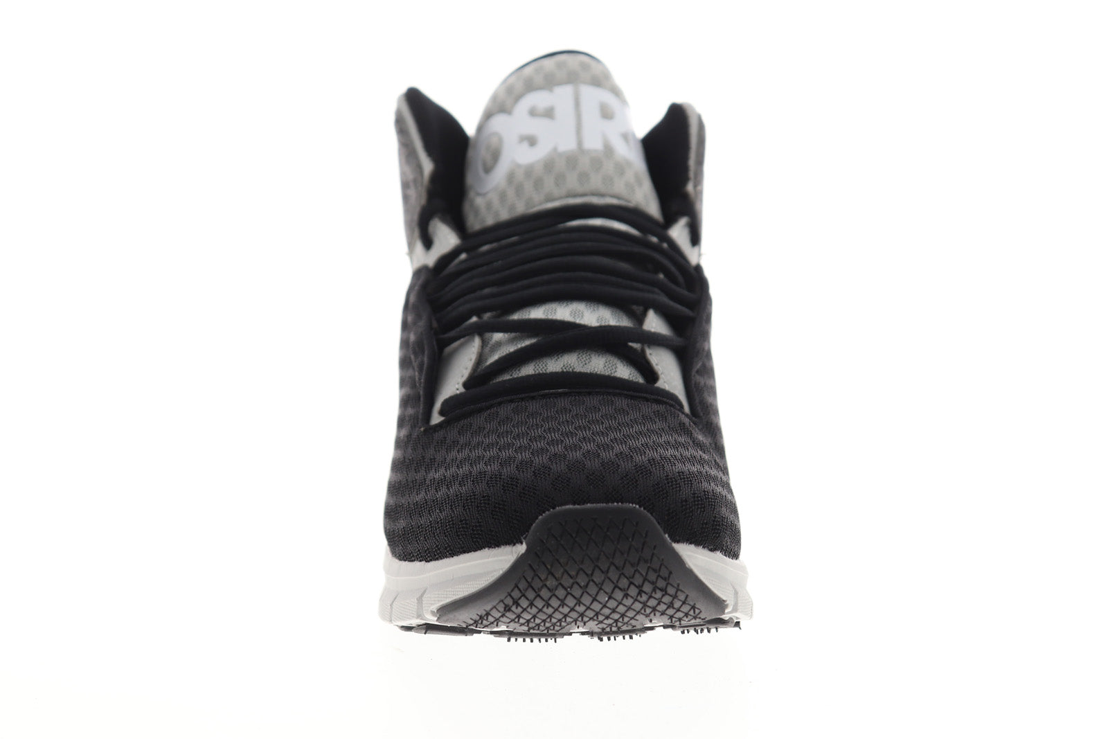 Osiris Equinox LTE 1355 2727 Mens Black Mesh Mid Top Skate Sneakers Sh