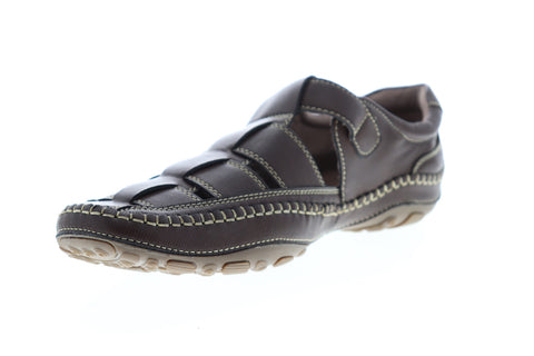 GBX Sentaur 135592-2 Mens Brown Adjustable Strap Sport Sandals Shoes