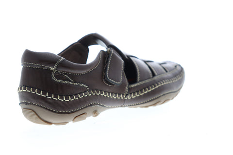 GBX Sentaur 135592-2 Mens Brown Adjustable Strap Sport Sandals Shoes
