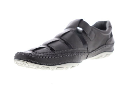 GBX Sentaur 135598-8 Mens Gray Leather Sport Sandals Shoes