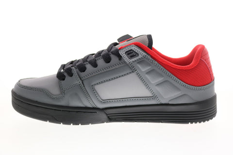 Osiris Sequence 1358 1554 Mens Gray Canvas Skate Inspired Sneakers Shoes